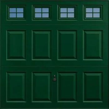 Beaumont Windows Fir Green CDC Garage Door Colours