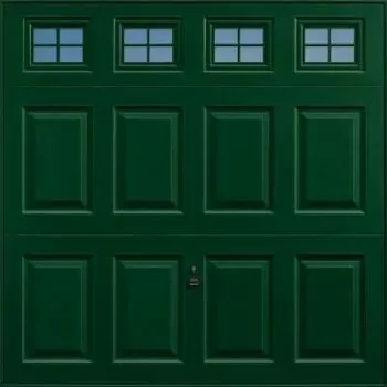 Beaumont Windows Fir Green CDC Garage Door Colours