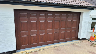 Brown Garage Door