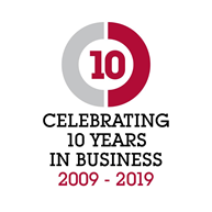 Celebrating 10 Years in Business 