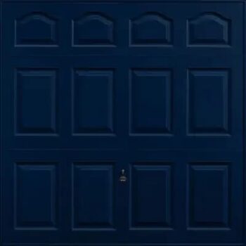 Cathedral Steel Blue CDC Garage Doors