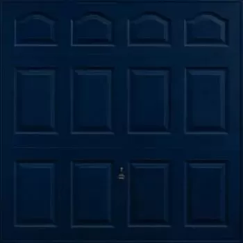 Cathedral Steel Blue CDC Garage Doors