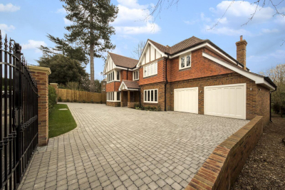 Driveway to Garage Door