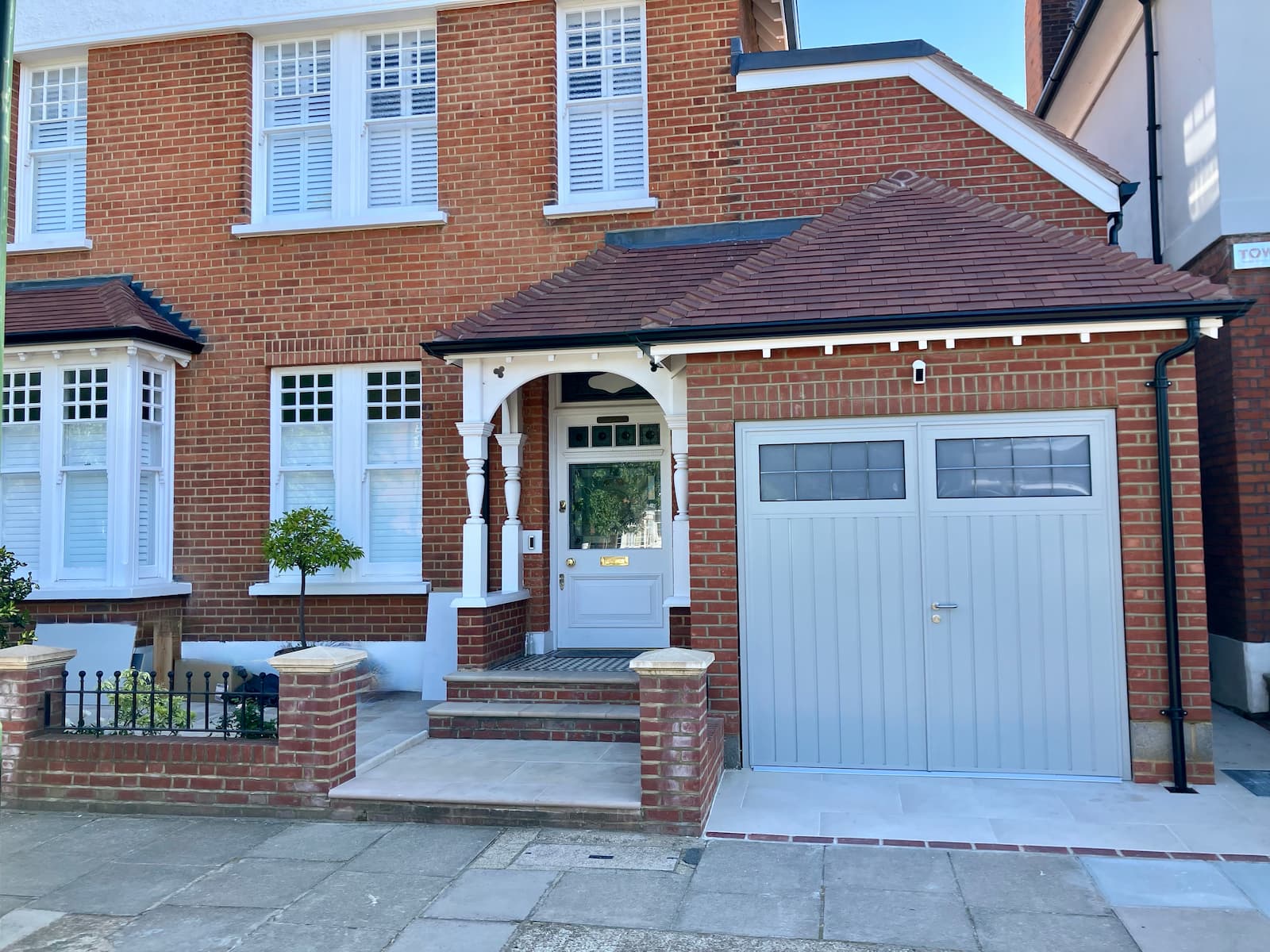 Garage Door Installation on New Build in Sussex