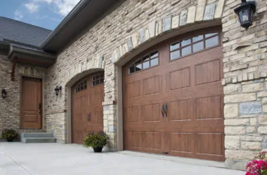 Garage Doors on a property