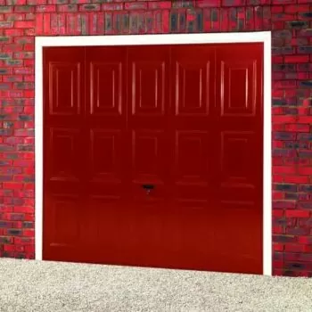 Guilsborough red CDC Garage Door Colour