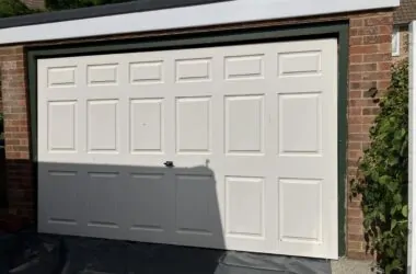 White Garage Door