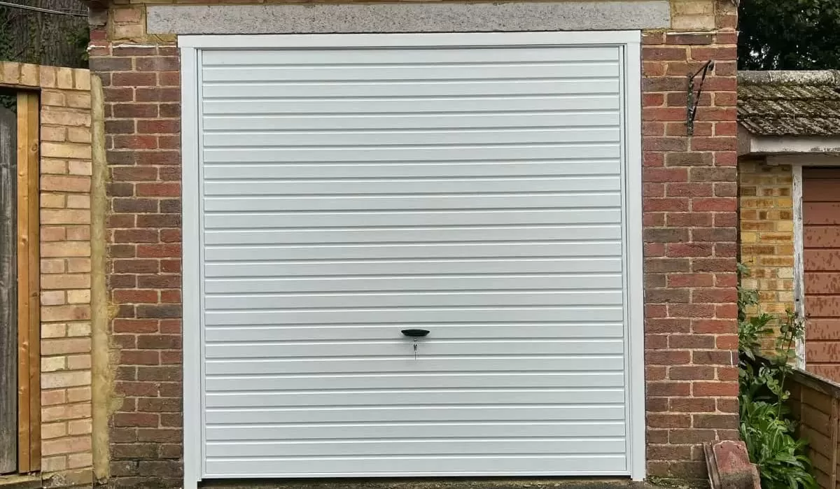 CDC Garage Doors Horizontal Up and Over White