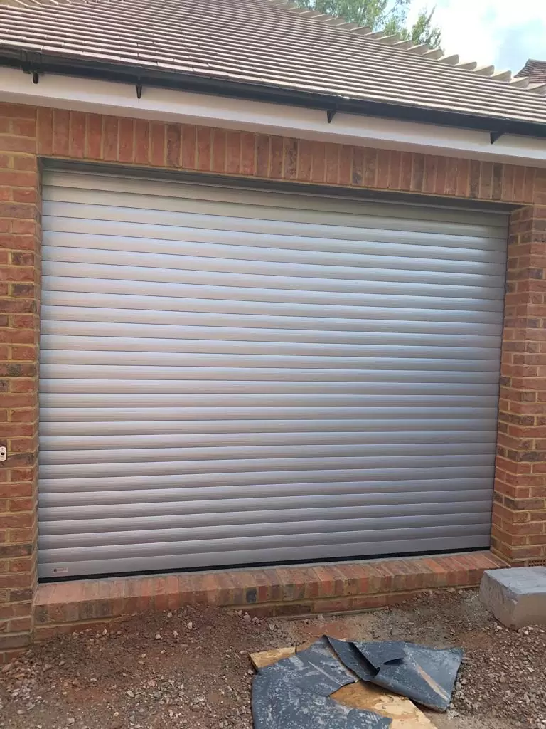 SWS Securoglide 77 -Roller door - Sillver Metallic RAL 9006