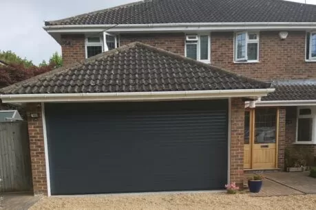 CDC Roller Garage Doors Grey Black