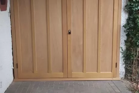 CDC Garage Doors Woodrite side hinged wooden