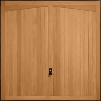 Barrington Light Oak CDC Garage Door Wood Colours