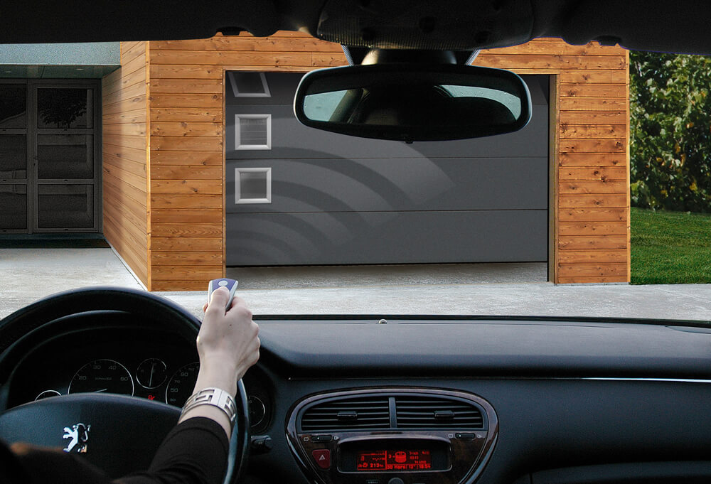 Automatic garage door