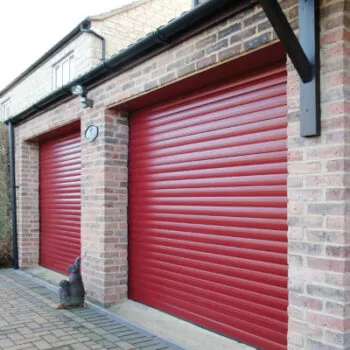 Roller Garage Doors Red