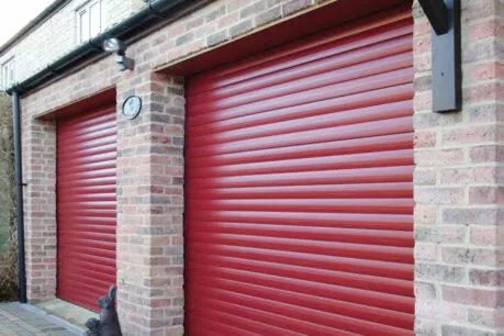 CDC Novoferm Novoroll Roller Garage Doors Red