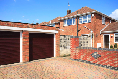 Double Roller door Garage